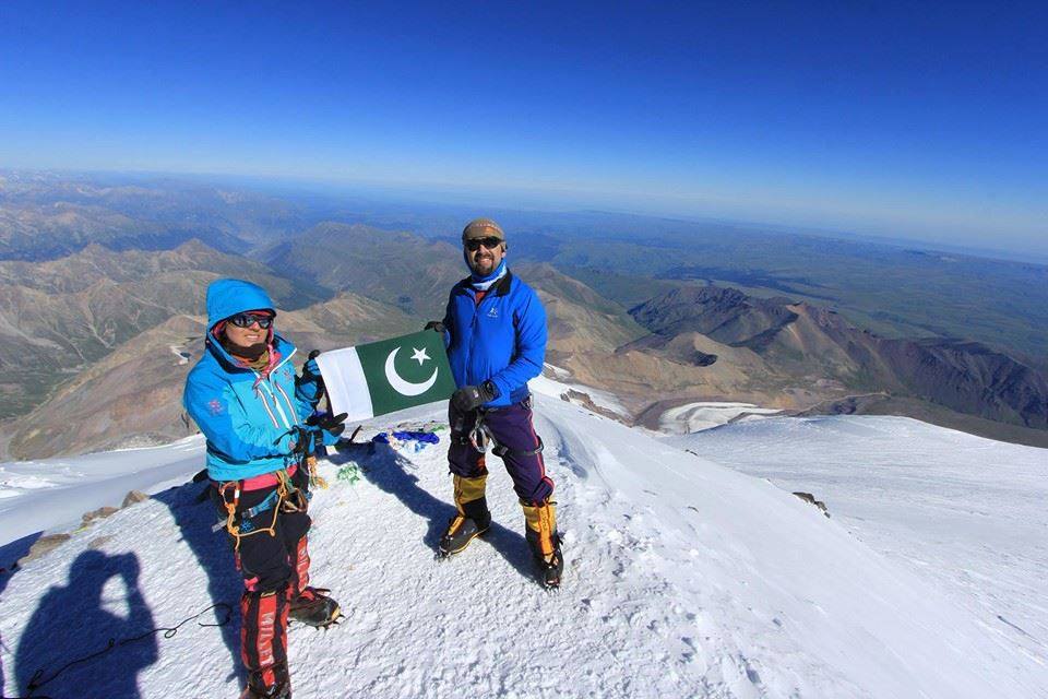 Samina Baig sucessful expeditions world top 7 peaks